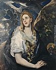 El Greco St Mary Magdalene painting